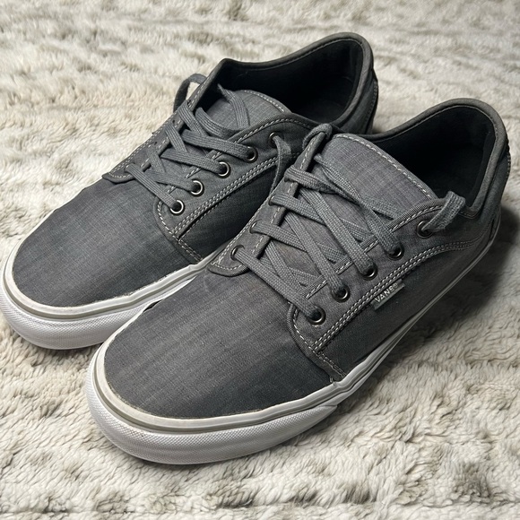 Other - Vans CHUKKA LOW CHAMBRAY Grey White Skateboarding Men's Shoes Size 11